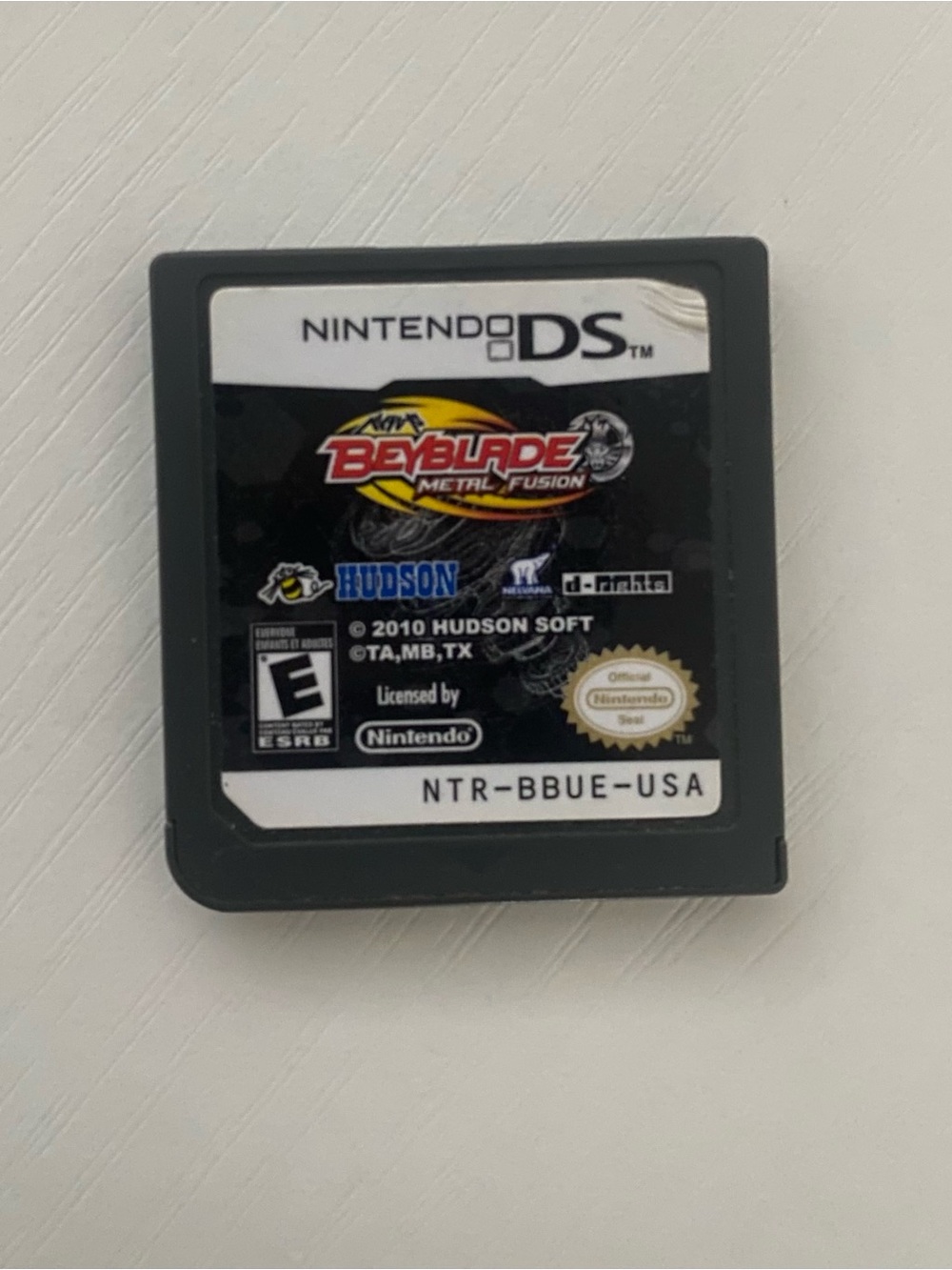 Nintendo DS Beyblade: Metal Fusion Game Card